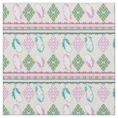 Boho-Stil-Muster Stoff (Nahaufnahme)