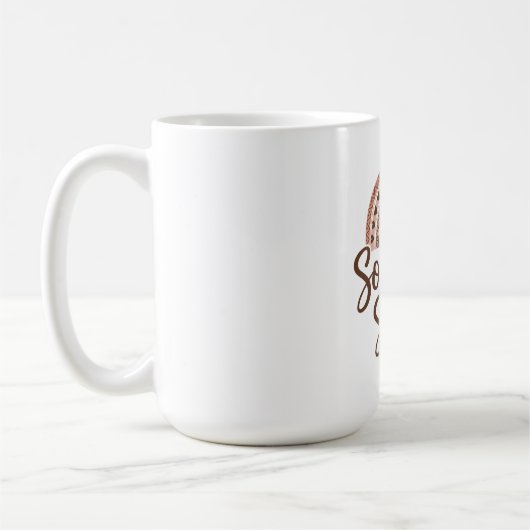 Boho Stil solides Soul Design Kaffeetasse (Links)