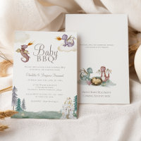 Boho Storybook Dragon Baby GRILLEN Baby Shower