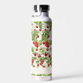 Boho Strawberry Fruit Greenery Personalisierter Na Trinkflasche (Rechts)