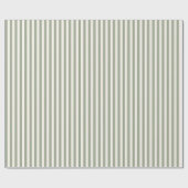 Boho-Streifen gestreift neutrales minimalistisches Geschenkpapier (Flach)
