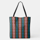 Boho-Streifen Tasche (Rückseite)