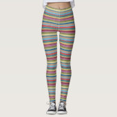 Boho Strick-Look Leggings (Vorderseite)