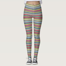 Boho Strick-Look Leggings