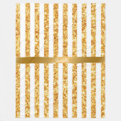 Boho Stripes Collection für den vertikalen Glitzer Fleecedecke (Vorderseite)