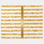 Boho Stripes Collection für den vertikalen Glitzer Fleecedecke (Vorderseite (Horizontal))