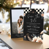 Boho Studio Creative Illustriert Wedding Save The Date