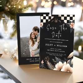 Boho Studio Creative Illustriert Wedding Save The Date