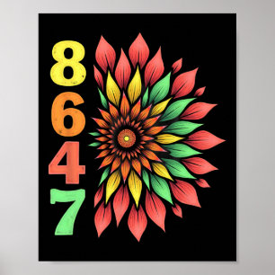 Boho Style 86 47 Trump nicht mein Präsident 1 Poster