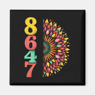 Boho Style 86 47 Trump nicht mein Präsident 2 Magnet