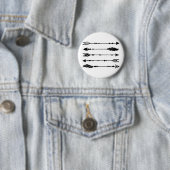 Boho Style Arrows Black & White Button (Beispiel)