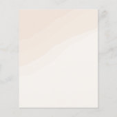 Boho Style Baby stroller neutral baby shower (Rückseite)