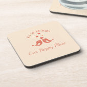 Boho-style custom decoration getränkeuntersetzer (Linke Seite)