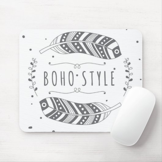 Boho Style Dreamtech_Inc Mousepad (Mit Mouse)
