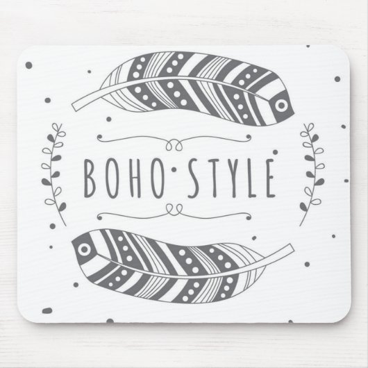 Boho Style Dreamtech_Inc Mousepad (Vorne)