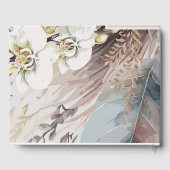 Boho Style Gästebuch (Rückseite)