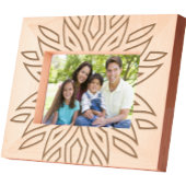 Boho Style Muster Etted Picture Frame Geätzte Rahmen