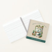 Boho Style Personalisiertes Motivierend Zitat Notizblock (Innenseite)