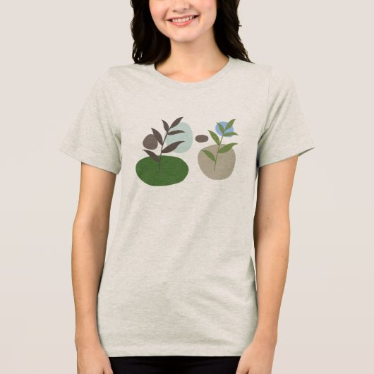 Boho Style T-Shirt – Bohemian Graphic Tee for Free (Vorderseite)