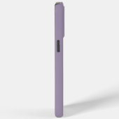 Boho Stylish Lavender Script Monogram und Name Case-Mate iPhone Hülle (Rückseite / Rechts)