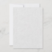 Boho Succulent Cactus Wreath Engagement Party Einladung (Rückseite)