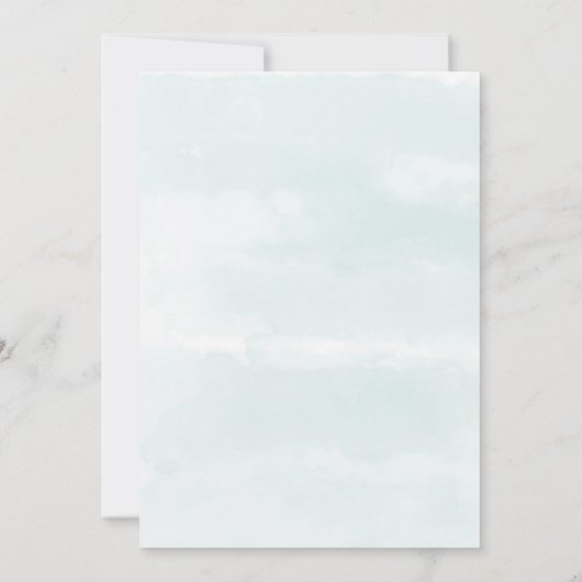 Boho Succulent Greenery Paare Dusche Einladungen (Rückseite)