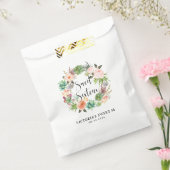 Boho Succulents Floral Wreath 16 . Geburtstag Geschenktütchen (Versiegelt)