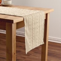 Boho Südwest-Geometrischer Streifen Warm Neutral