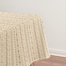 Boho Südwest-Geometrischer Streifen Warm Neutral