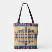 Boho Südwest-Inspiration  Tasche (Rückseite)