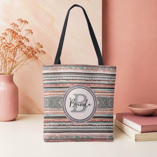 Boho Südwesten inspirierter Tote Bag Tasche