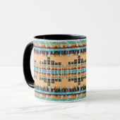 Boho Südwestlich Inspiriert Tasse (Vorderseite Links)