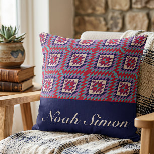 Boho Südwestliches Geometrisches Muster Benutzerde Kissen
