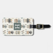 Boho-Sukkulenten und Kaktus-Gepäckanhänger Gepäckanhänger (Vorderseite horizontal)