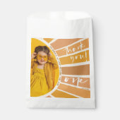 Boho Summer 1. Reise rund um das Sun Birthday Foto Geschenktütchen (Vorderseite)