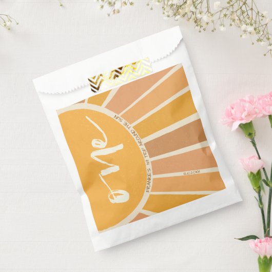 Boho Summer First Trip rund um Sun Birthday Geschenktütchen (Versiegelt)
