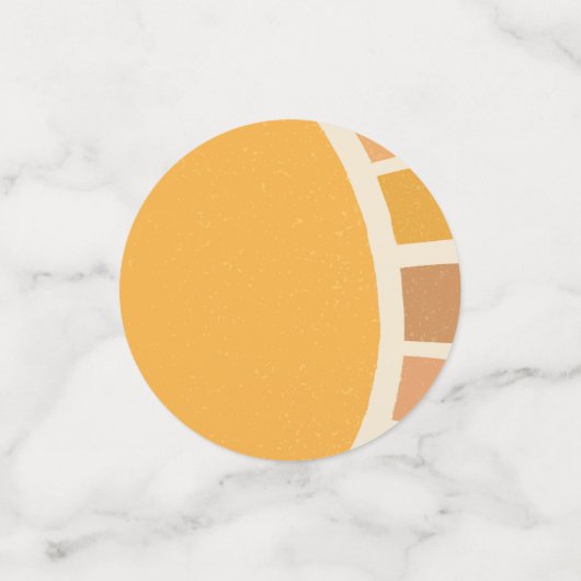 Boho Summer First Trip rund um Sun Birthday Konfetti (Klein Vorderseite)