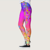 Boho Summer Wildblume Leggings (Links)