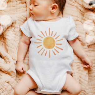 Boho Sun 1. Geburtstag Erste Reise Kleiner Sonnens Baby Strampler
