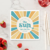 Boho Sun Baby Duschpapier Napkins Serviette (Beispiel)