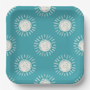 Boho Sun Baby Duschpapier Teller
