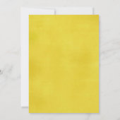 Boho Sun Baby Shower Einladung (Rückseite)