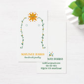 BOHO SUN-Blume verdienen Schmuckanzeigekarte (Schreibtisch)