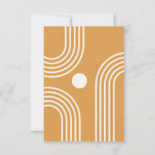 Boho Sun danke Ihnen Karte | Sun danke Ihnen Karte (Rückseite)