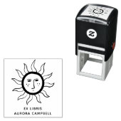 Boho Sun | Einfach aus der Namensbibliothek Permastempel (Beispiel)