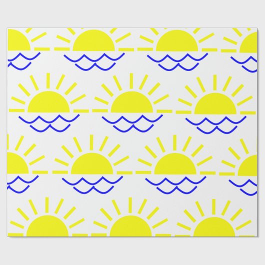 Boho Sun Geschenkpapier (Flach)