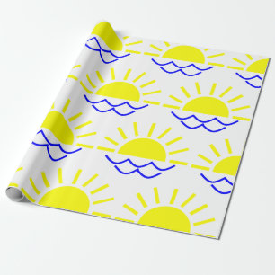 Boho Sun Geschenkpapier