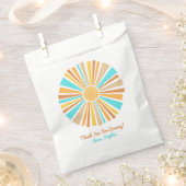Boho Sun, Here Comes The Son, Retro Rainbow Geschenktütchen (Ausgeschnitten)
