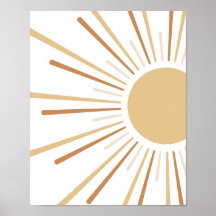 Boho Sun Kids Decor