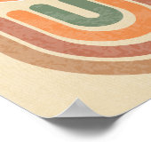 Boho Sun Kinderzimmer Print Kids Room Poster Dekor (Ecke)